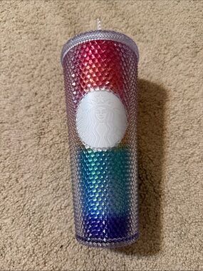 NWT Starbucks 24oz Rainbow Studded Cup